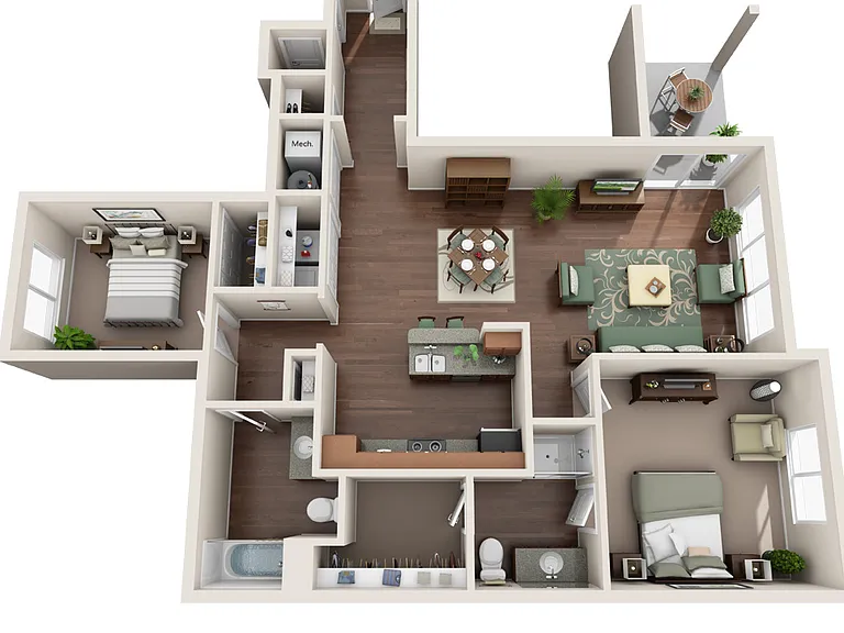 Woodside Villas Apartments — Photo 17