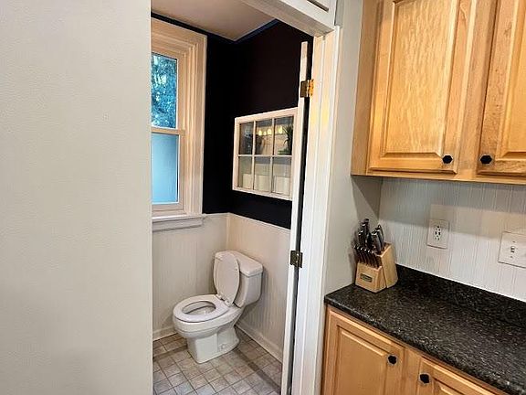 first floor half bath