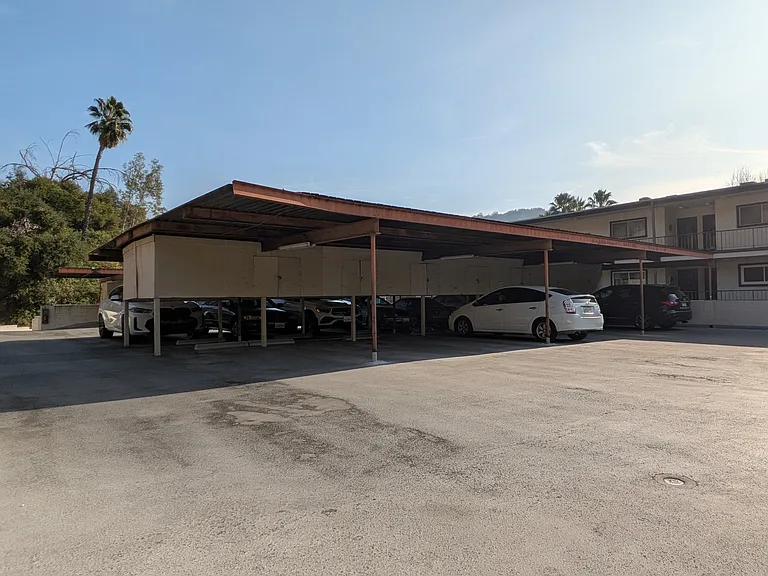 Second covered parking space