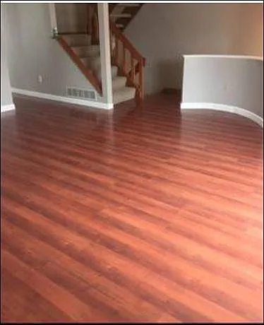 Family room without furniture