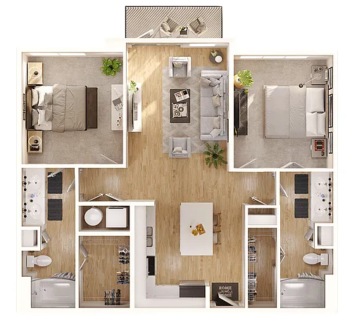 Floor plan B1