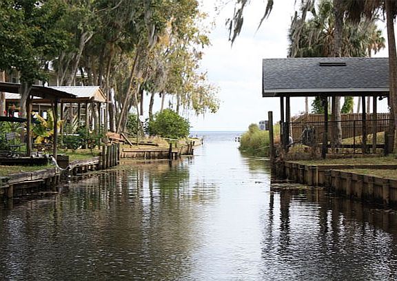 Canal out to Lake George
