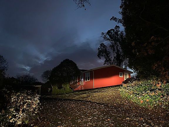 Night Photo of Home