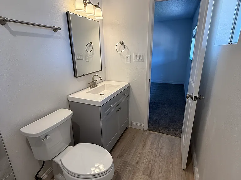 2nd Ensuite Bathroom with Shower and Single Vanity