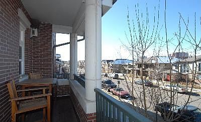 Large Private Balcony