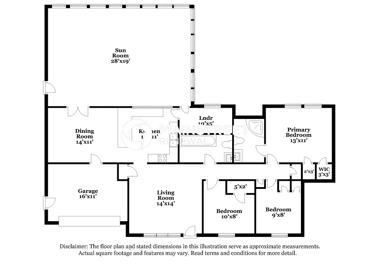 Floor Plan - 5705 Acapulco Ave