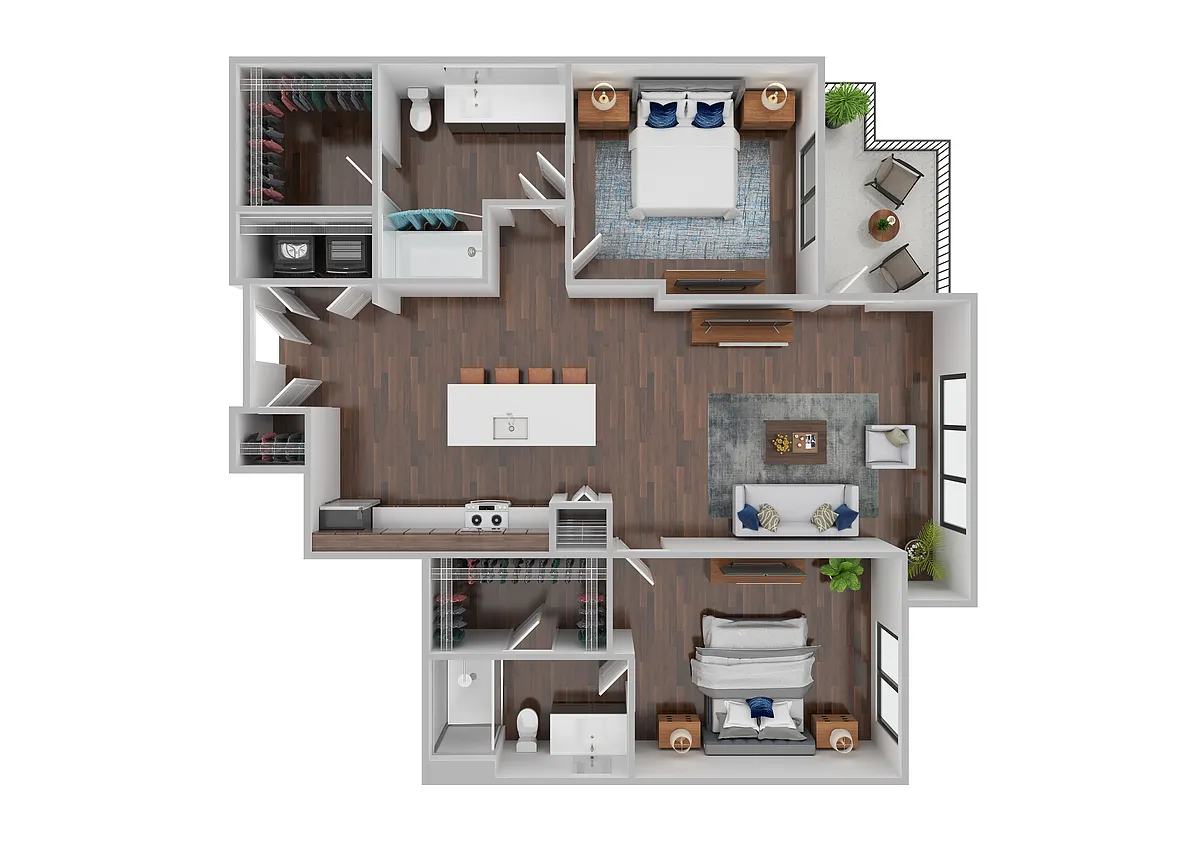 Floor plan B2A