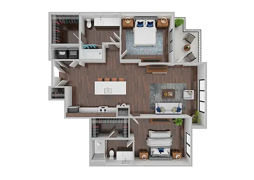 Floor plan B2A