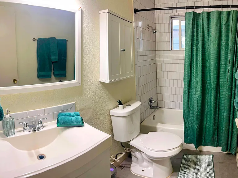 updated bathroom