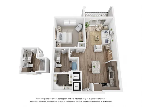 Floor plan A4 Barbee