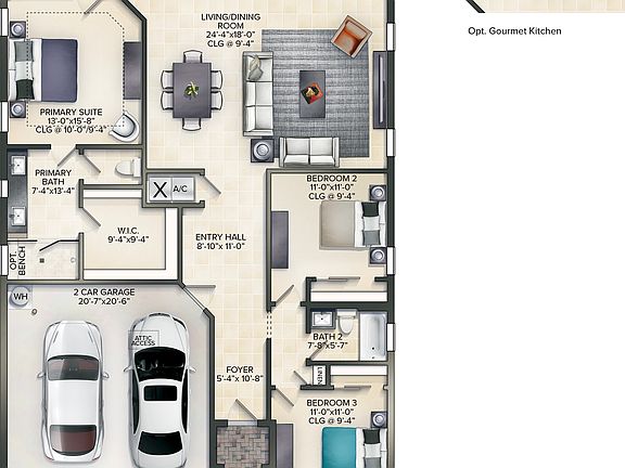 Geneva III Floor Plan