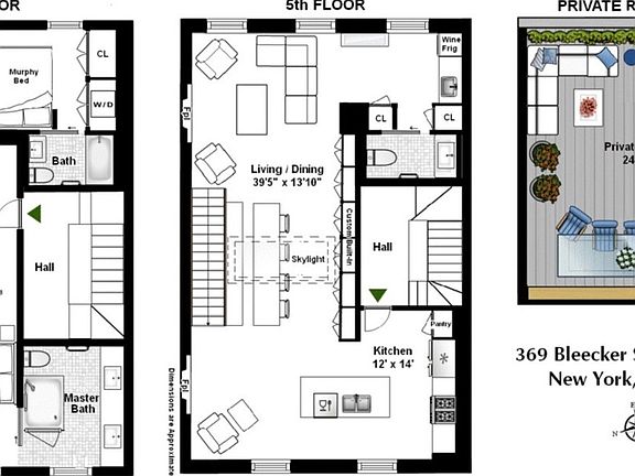 2nd image of 369 Bleecker St #4
