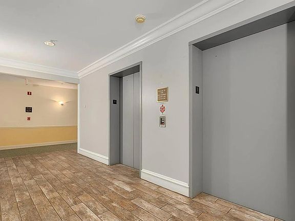 spacious, well maintained elevators