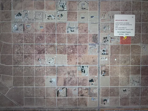 A 10 W On A 10 Near W #70, Lancaster, CA 93536