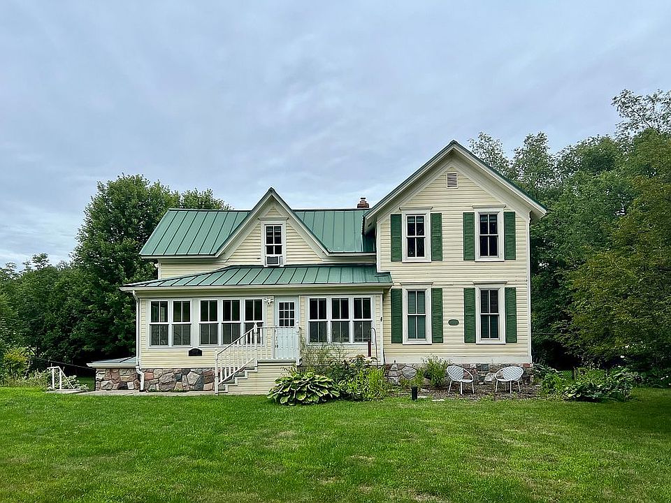 Front of house south facing