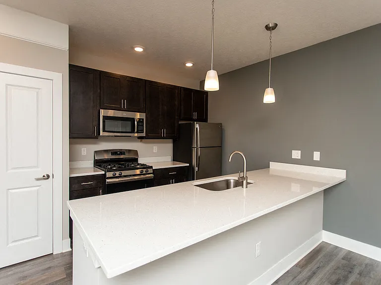 The Ervin Kitchen with Quartz Countertops!