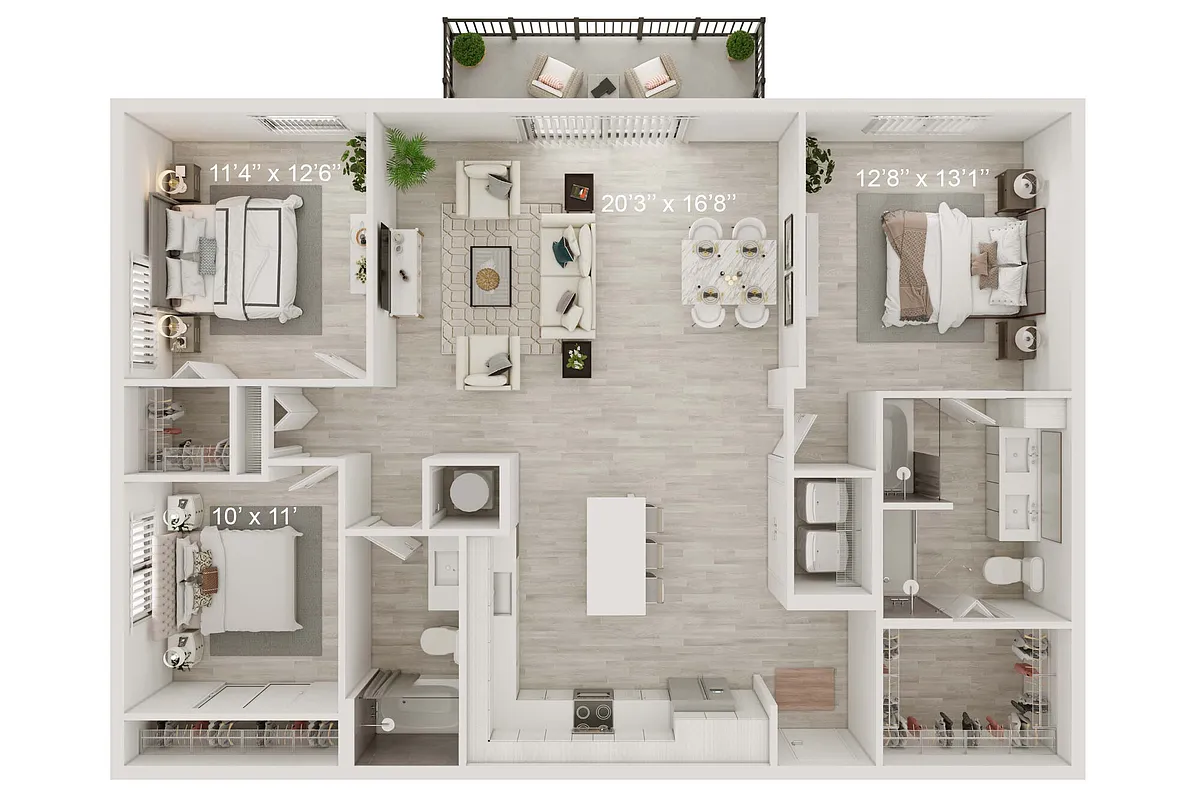Floor plan Chedi