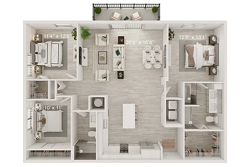 Floor plan Chedi