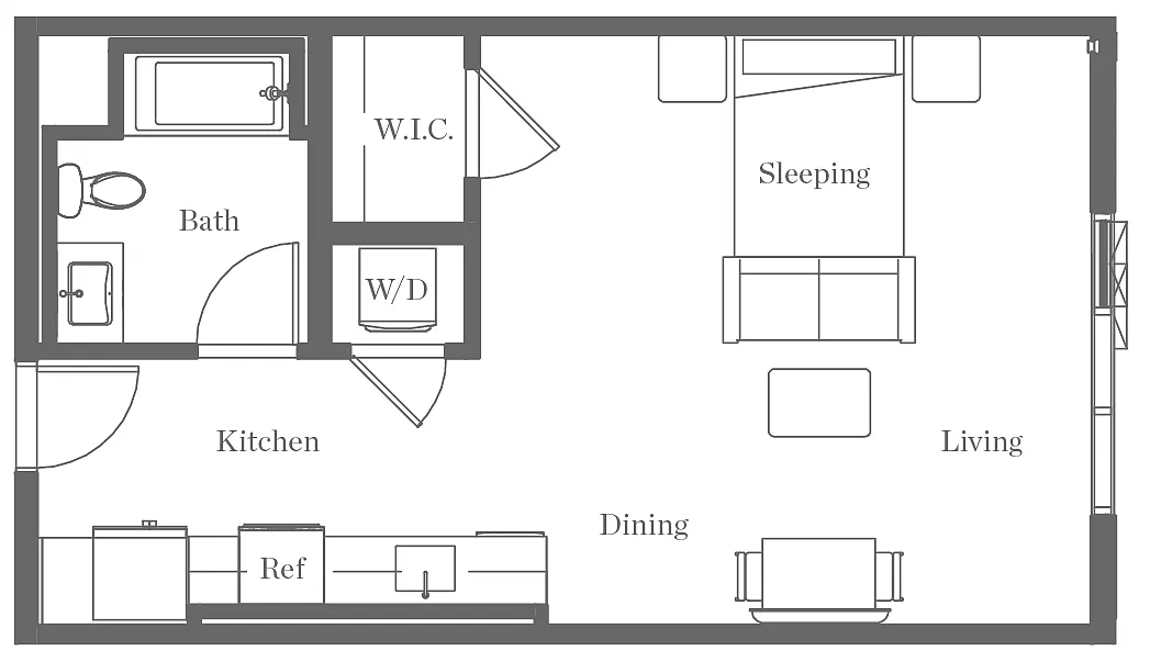 Floor plan 423