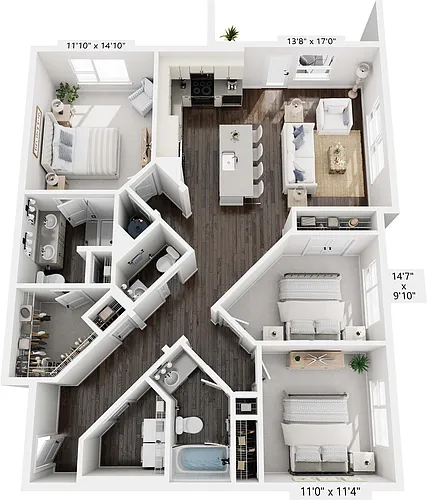 Floor plan C1