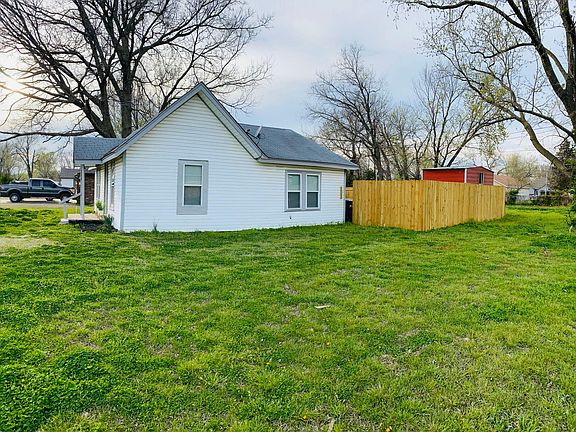 Brand new fenced back yard