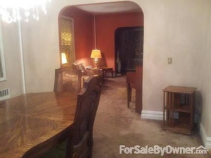 Dining, Living in Background