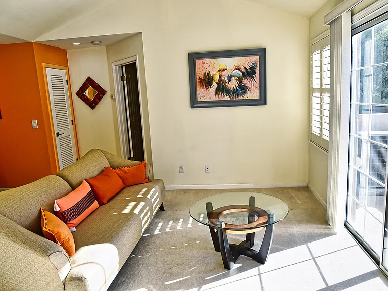 Living room- Opens to Patio
