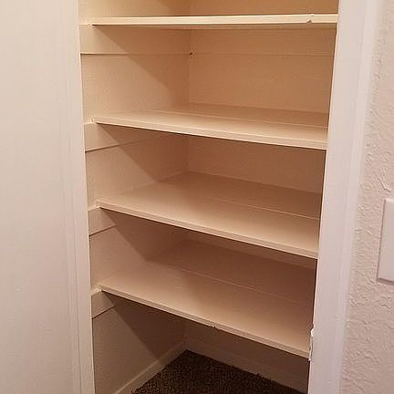 Lots of storage space