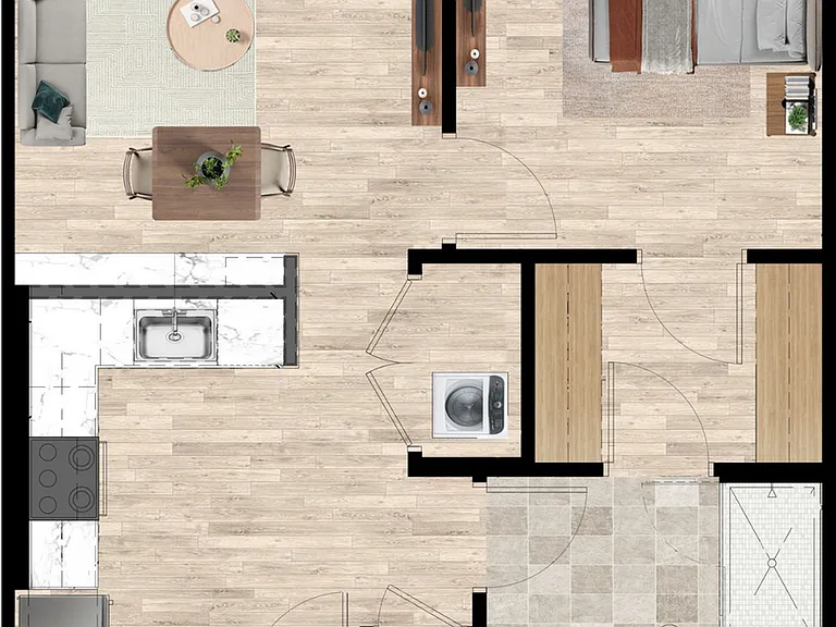 A8 - One Bedroom A8 - One Bedroom