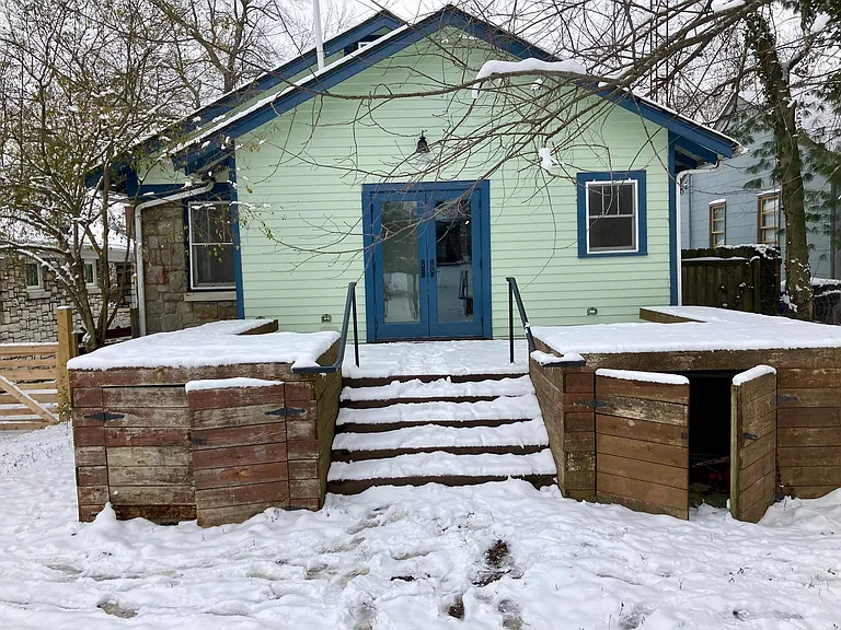 Back of the house from the yard.