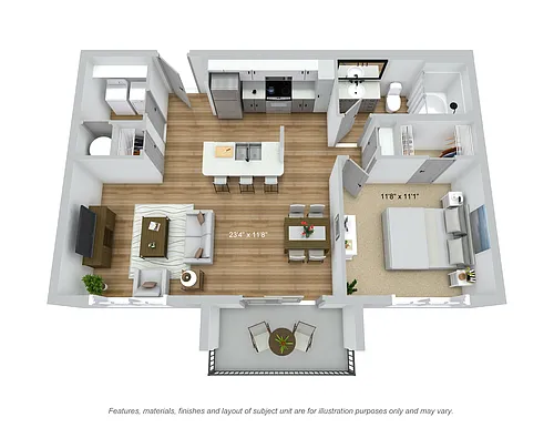 Floor plan Crane 1.1