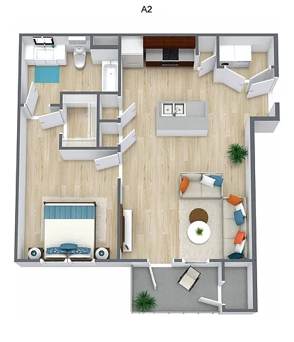 Floor plan A2