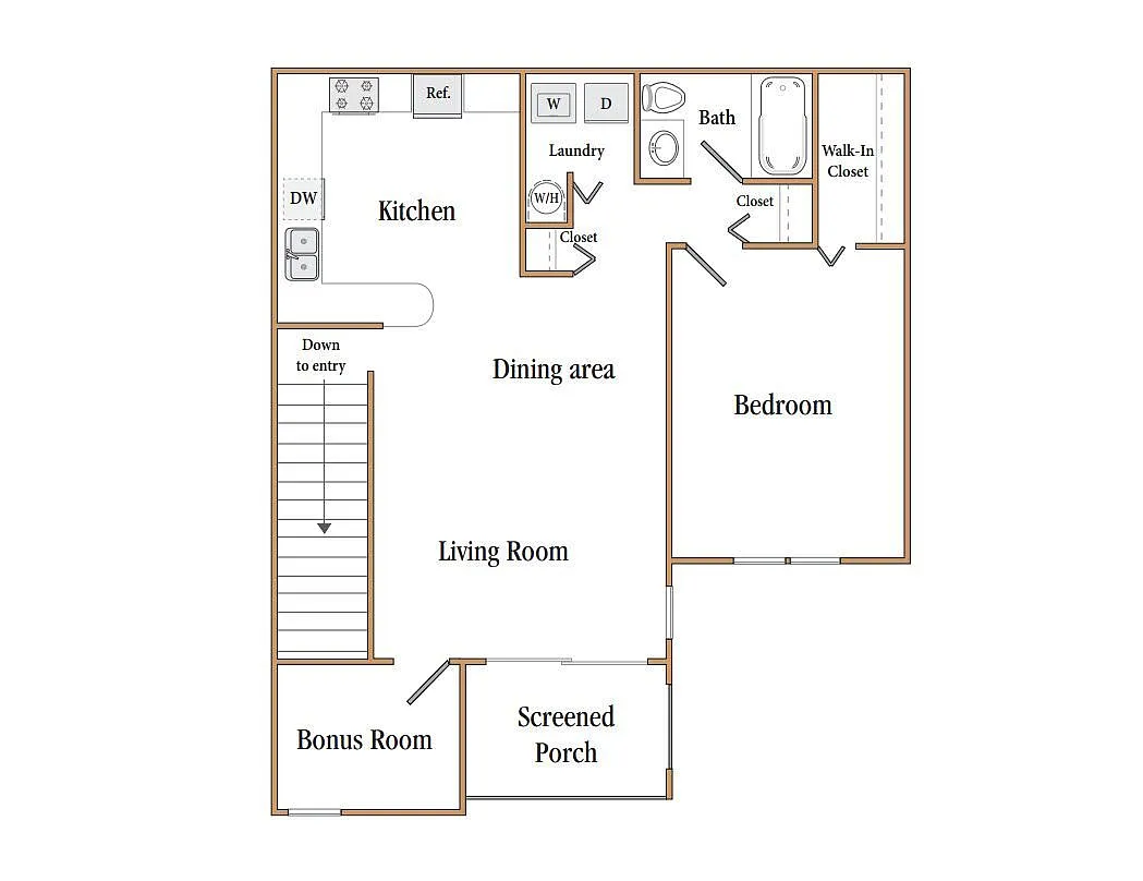 Floor plan 1AZg