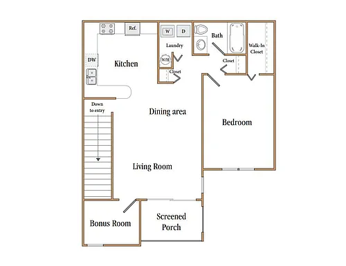 Floor plan 1AZg