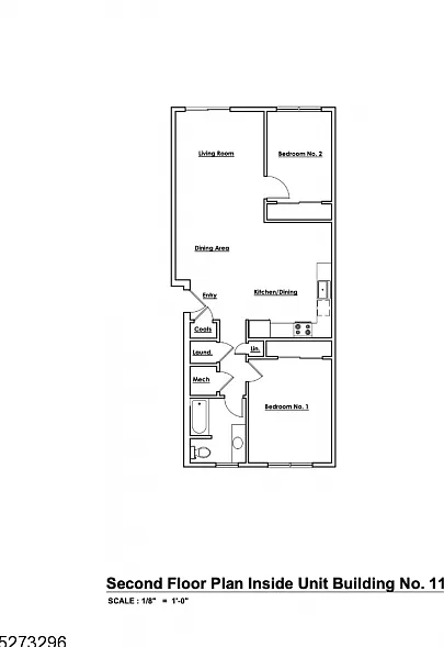 2 bed, 1.0 bath, $2,950 — Photo 2