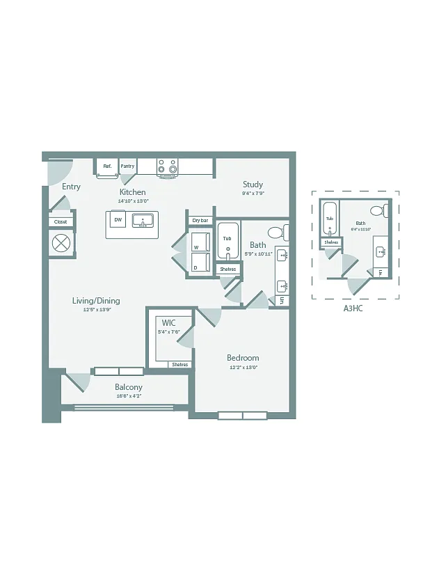 Floor plan Aster