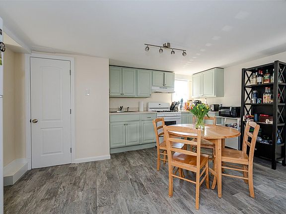 dining area and kitchen