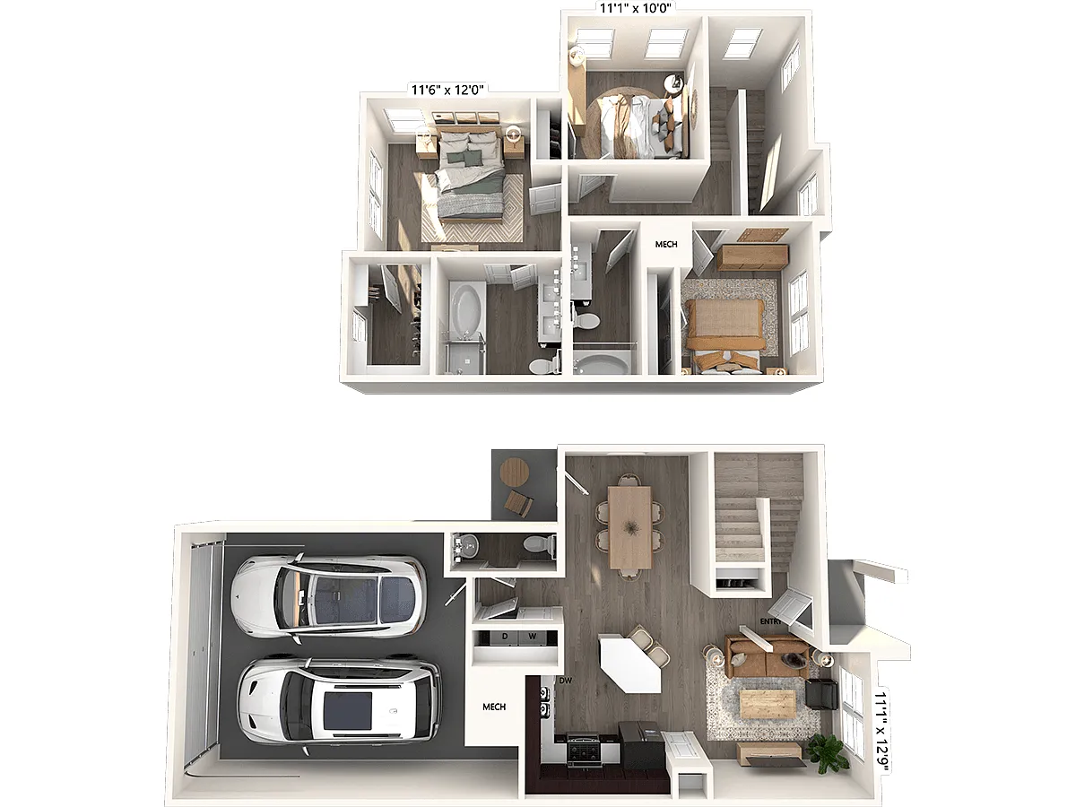 Floor plan C1TH