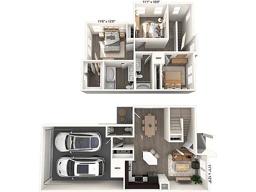 Floor plan C1TH
