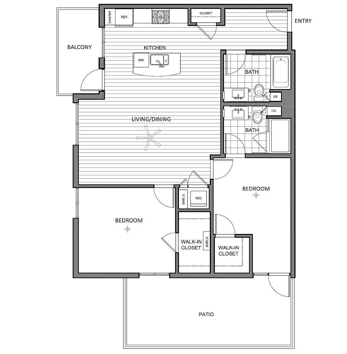 Floor plan B2