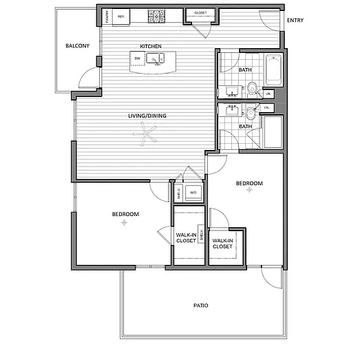 Floor plan B2