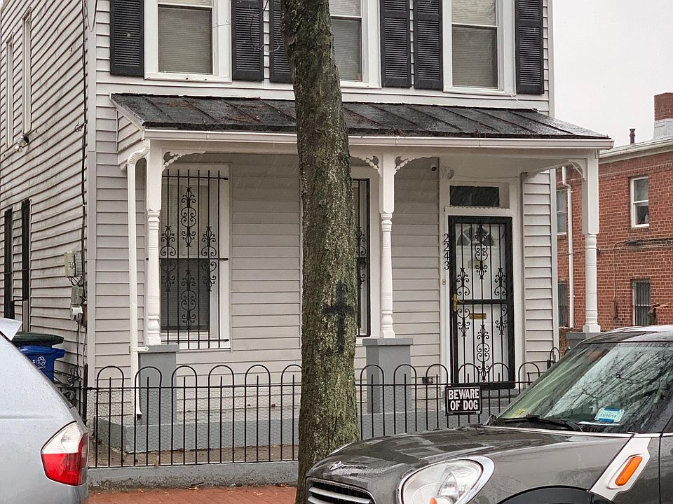Classic Historical Anacostia home architecture.