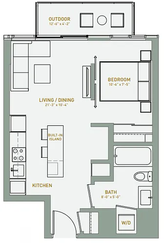 Floor plan 1008