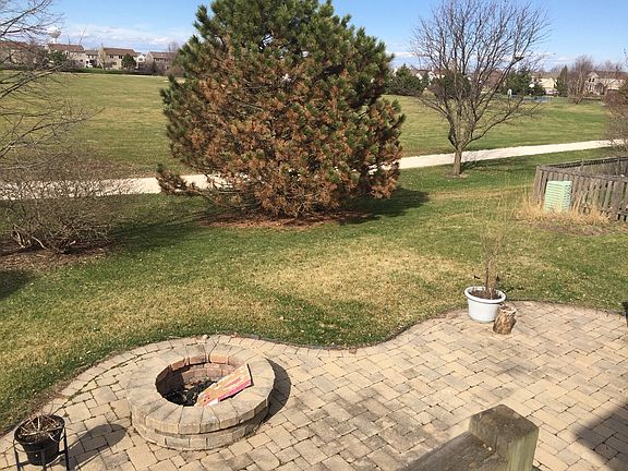 Patio, firepit & Weiss Park