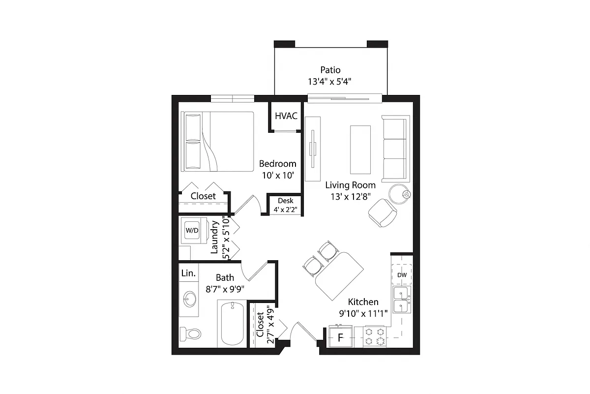 Floor plan A1R