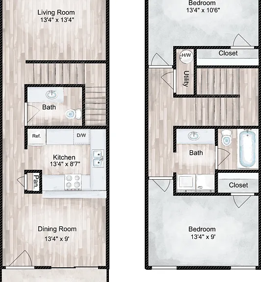 The Weldon Floorplan Diagram