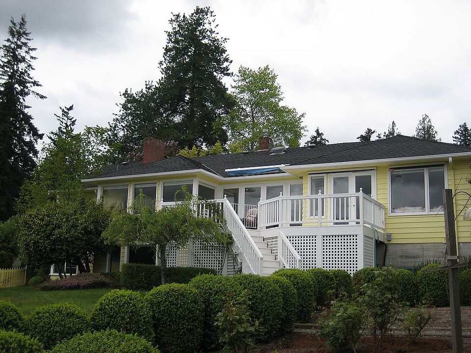 Back of house from backyard