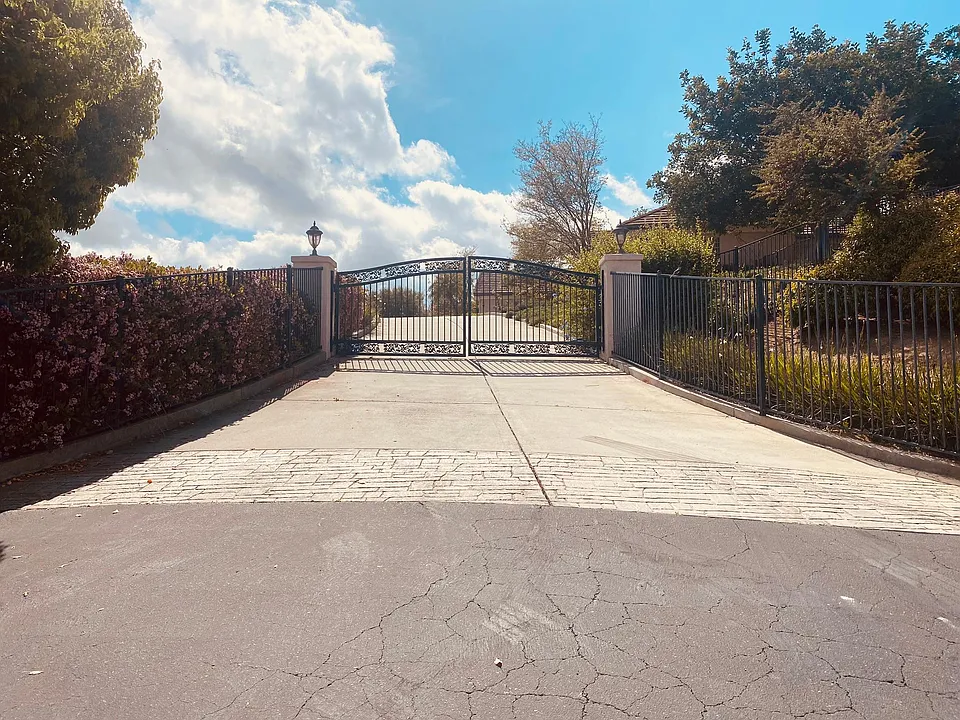 Peace and Serenity behind the electronic code guarded gate - an enhanced entrance sure to impress as well as work to keep out the myriad worries of the world.