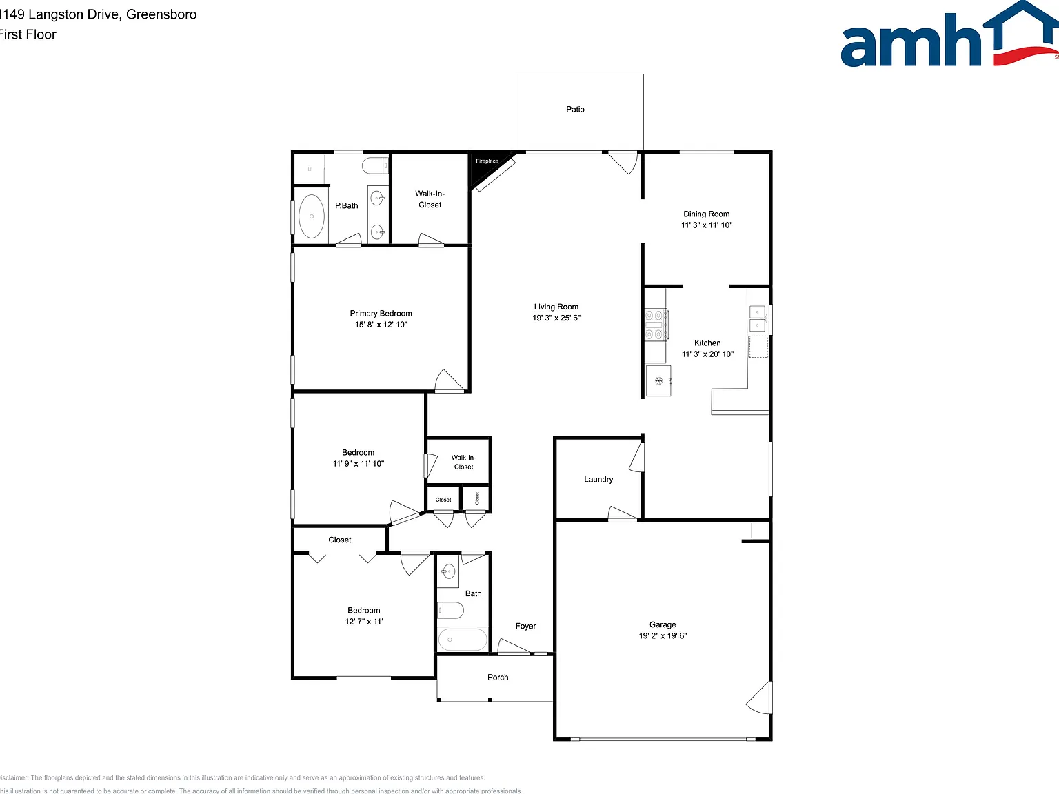 3 bed, 2.0 bath, 1810 sqft, $1,825 — Photo 2