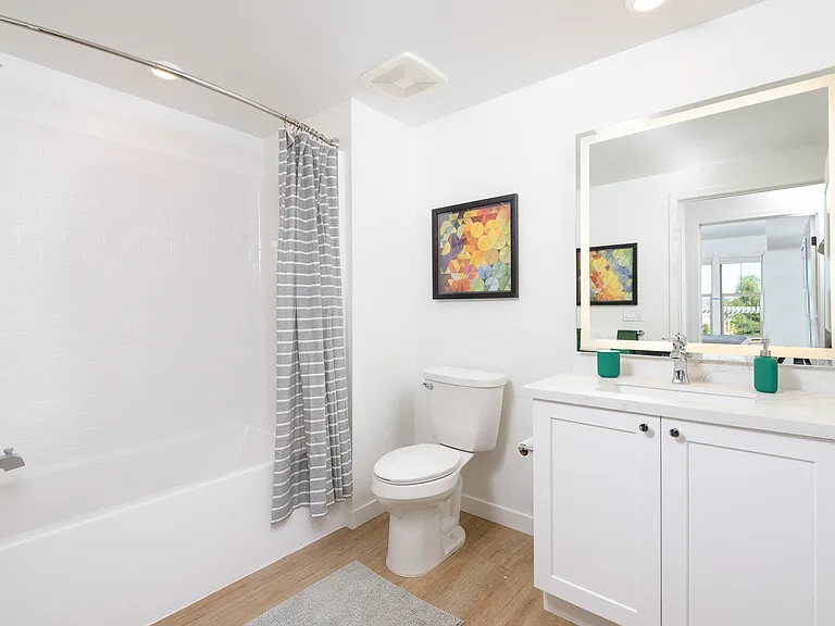 Backlit LED vanity mirrors
